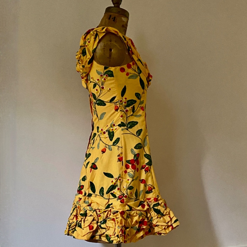 Agua by Agua Bendita Jardin Cotton Poplin Mini Dress - Picture 12 of 16